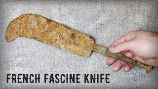 Reviving History! 150 Years of French Fascine Knife Secrets Revealed
