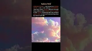 🌈 &ldquo;Iridescent Clouds &mdash; The Hidden Rainbow in the Sky (Real Phenomenon)&rdquo; #iridescent #clouds