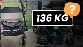 Weight Capacity Test! Can This Double-Folding Walker Handle It? 💪