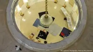 Rotunda Chandelier Timelapse 2015