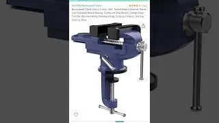 30 % off Nuovoware Table Vise 2.5 Inch, 360&deg; Swivel Base Universal Home Vise Portable Bench Clamp