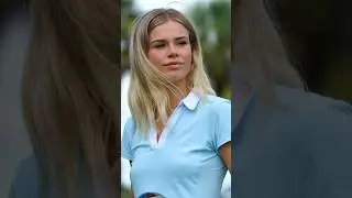 Amazing Golf Swing you need to see | Golf Girl awesome swing | Golf shorts | Eden Ashley