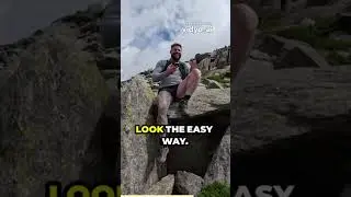 Tryfan North Ridge | Epic Leap from the Top of Brixley Ridge