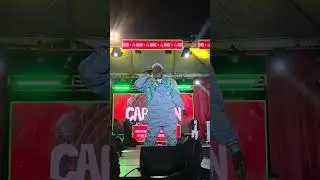 Capleton Fire Blazing performance 🔥🔥 || Food, Rum and Reggae Festival Jamaica  #RochelleGibson #fyp 