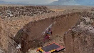 Bishop Bouldering - Slunk, V9