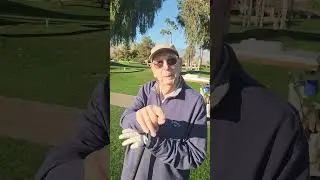 Neither high nor crooked golf shot