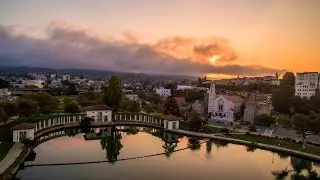 Lake Merritt Oakland Sunrise (Drone)
