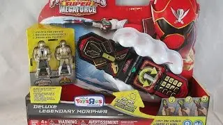 Gold Deluxe Legendary Morpher Review (Power Rangers Super Megaforce)