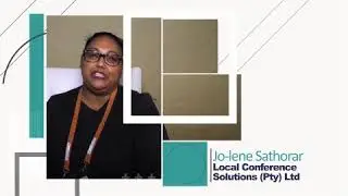 SAACI Congress 2018 | Interview: Jo-lene Sathorar (Local Conference Solutions)
