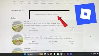 This Experience Does Not Support Private Servers in Roblox | Roblox Private Server Error Fix