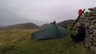 Mourne Mountains || Wild camping in strong winds