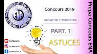 Correction du concours 2019 GEOMETRIE ET PERCEPTION Part1 تصحيح مباراة 2019 الجزء الاول