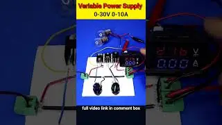 0-30V 0-10V Veriable Power Supply #shorts#youtubeshorts#variablepowersupply