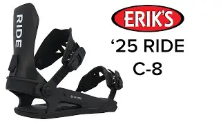 2025 RIDE C-8 Snowboard Bindings