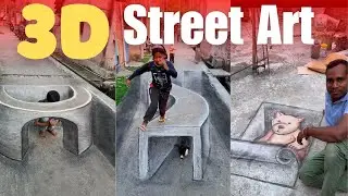 THIS 3D Street Art Will BLOW YOUR MIND!