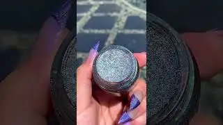 Holographic Glitter Gel in the shade DSCO #glitter #slayfirecosmetics #makeup #glittergel #swatches