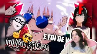 MUITO BOM! // REACT JUJUTSU KAISEN E OS JOGADORES DO VASCO - TsukiUraya