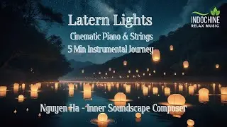 Lantern Lights | 60 Minute Cinematic Piano & Strings with Ocean Waves | Nguyen Ha