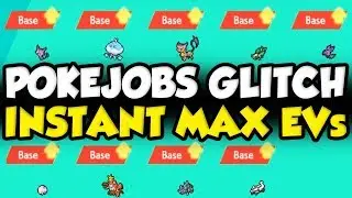 POKE JOB GLITCH! INSTANT EV TRAINING In Pokemon Sword and Shield! Sword and Shield EV Guide