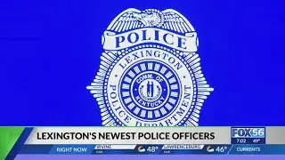 Lexington Police Department celebrates growth at recruit graduation