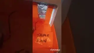 How to Make Table Fan | Kids Science School Project