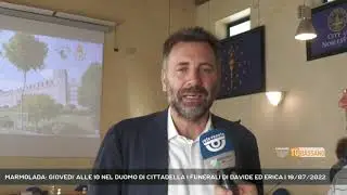 MARMOLADA: GIOVEDI' ALLE 10 NEL DUOMO DI CITTADELLA I FUNERALI DI DAVIDE ED ERICA | 19/07/2022