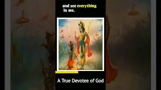 A True Devotee of God...