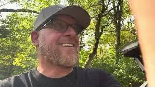 Kankakee state park in Illinois 2 days. Camping