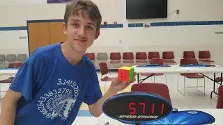 5.71 Official Rubik's Cube Solve - Daniel Rose-Levine