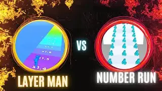 Layer man vs Number run 3d trending game play #7 (akgamingfanatics) part 7.