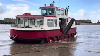 A trip on the Fleetwood to Knott End ferry. 13/09/25