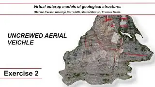 Virtual outcrop models of geological structures. Exercise  2