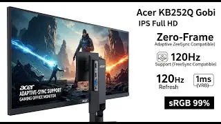 Acer KB252Q G0bi 24.5&rdquo; IPS Monitor Review 💖 Perfect Valentine&rsquo;s Day Work & Gaming Display