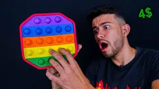 APRENDA FAZER UM POP IT CASEIRO - FIDGET TOYS COM 4 REAIS