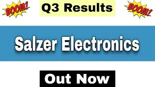 Salzer Electronics Q3 Results 2026 | Salzer Electronics Results Today | Salzer Electronics Share