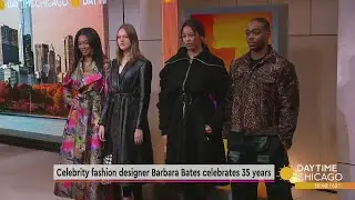 Celebrity fashion designer Barbara Bates celebrates 35 years