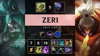 Zeri Top vs Jax - EUW Master Patch 25.21