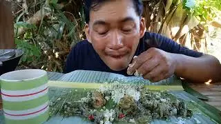 Mag-ingat baka may bato ang Kanin nyo akin meron | Gulay na Laing at Mainit na Kape MUKBANG