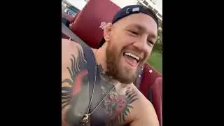 🤣 Conor McGregor's Famous Mad Laugh While Driving 🤣