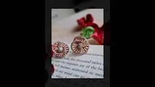 Feel like a princess, with this dainty yet lustrous floral diamond embedded earrings. #DMforprice