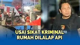 🔴Rumah Katim Tarsius Bitung Hangus Terbakar, Polisi Penumpas Kejahatan Jadi Sorotan