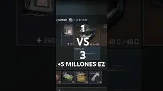 1 vs 3 y me llevo mas de 5Millones #deltaforce #deltaforcegame  #deltaforcecreator