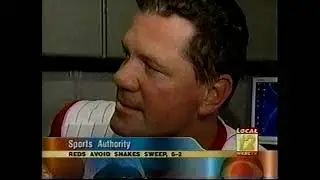 2004   Arizona Diamondbacks  at  Cincinnati Reds   August 27-29