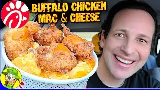 Chick-fil-A&reg; BUFFALO CHICKEN MAC & CHEESE Review 🐃🐔🧀🍝 MENU HACK | Peep THIS Out! 🕵️&zwj;♂️
