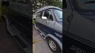 1989 Chevy G20 Van Interior and Exterior View. #shorts