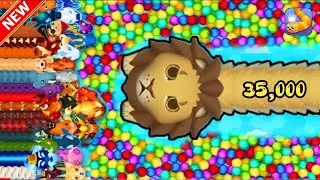 Speedrun 35,000 Score In Less Than 16 Minutes! Epic Snakeio Gameplay
