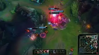Bronze 1 Warwick teamfight, fun Yone ride ending