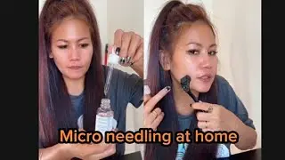 Micro needling at home with Collagen and Hyaluronic serum | Maureen TV