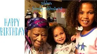 100 year old great grandma's birthday celebration