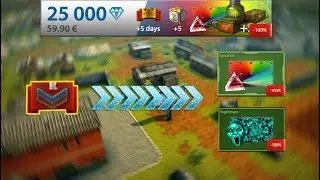 Tanki online - 3 Rank Up's in 10 minutes + New Account/Buying 25 Containers